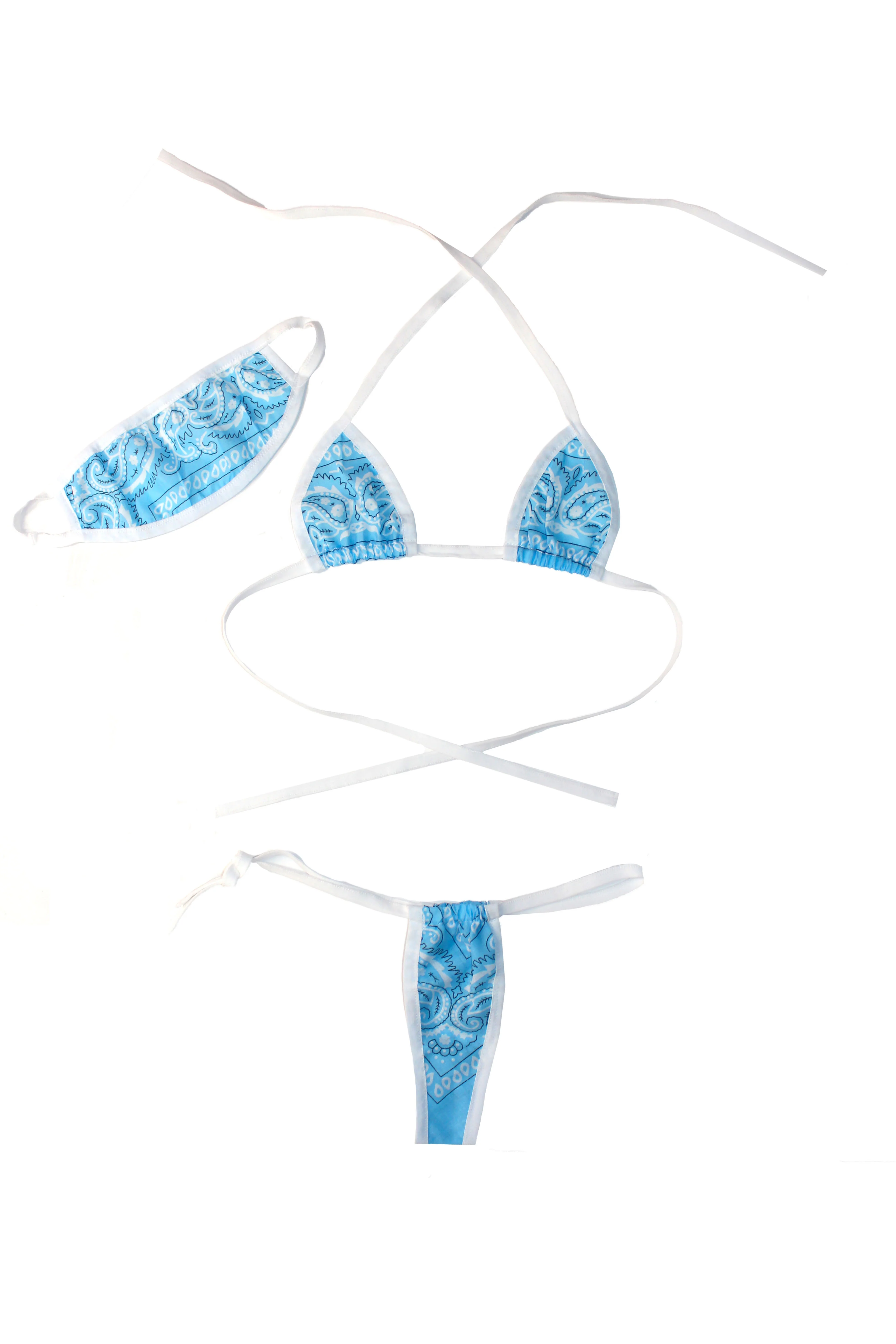 THE "PAISLEY" BIKINI SET multicolor - Image 3