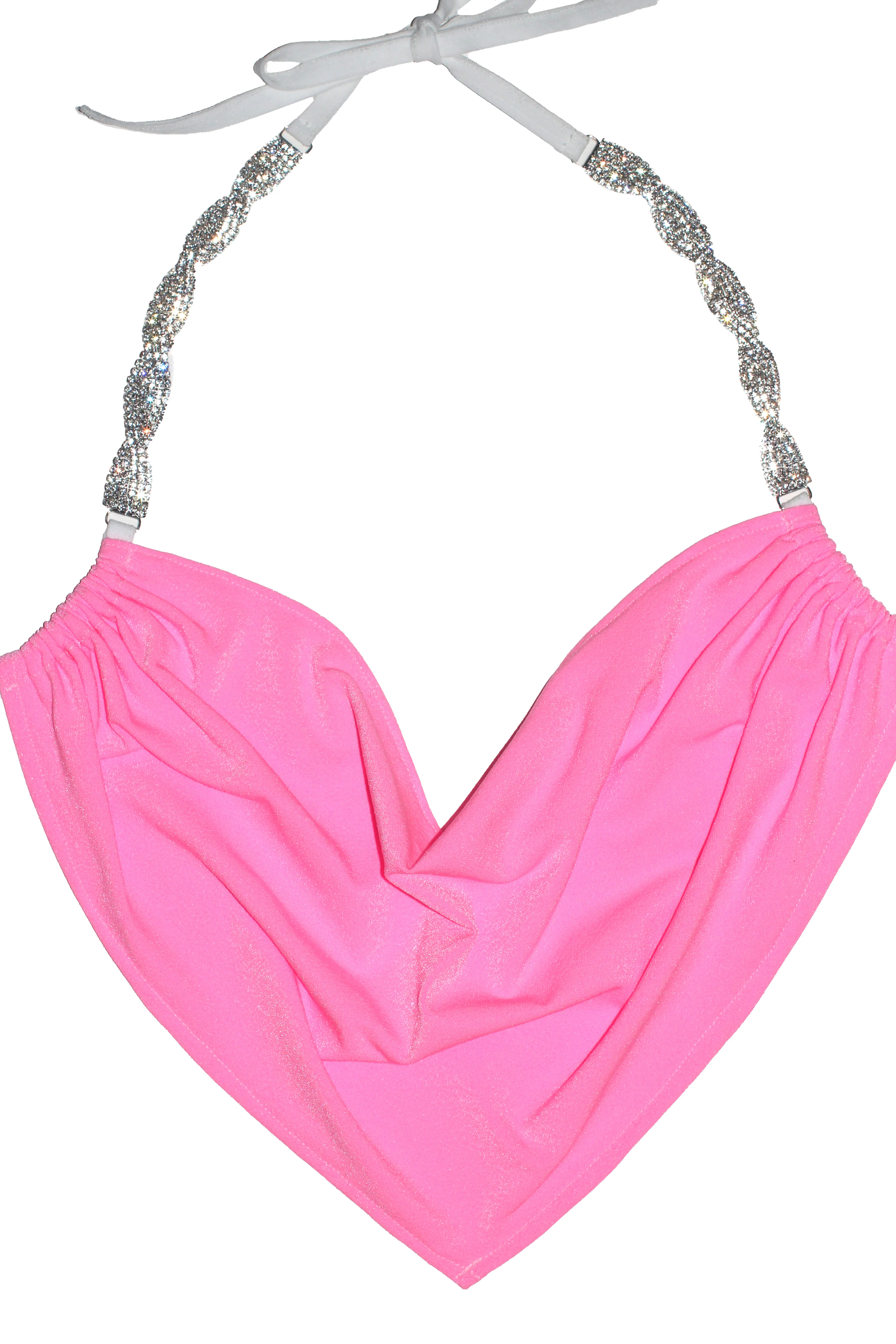THE "DIAMANTE" DRAPED TOP - Image 5