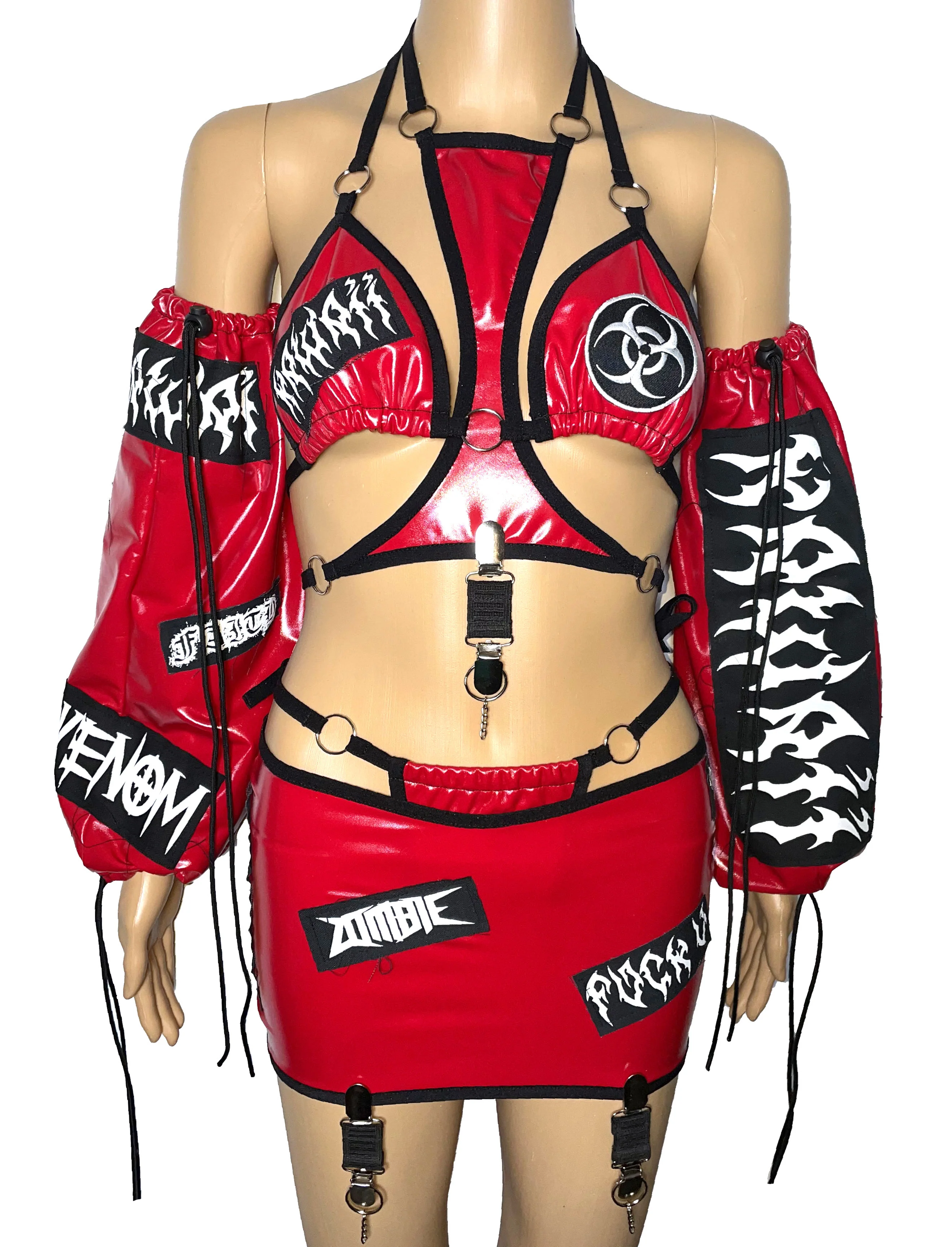 THE "FIFTH ELEMENT" FAUX LEATHER SET multicolor - Image 2