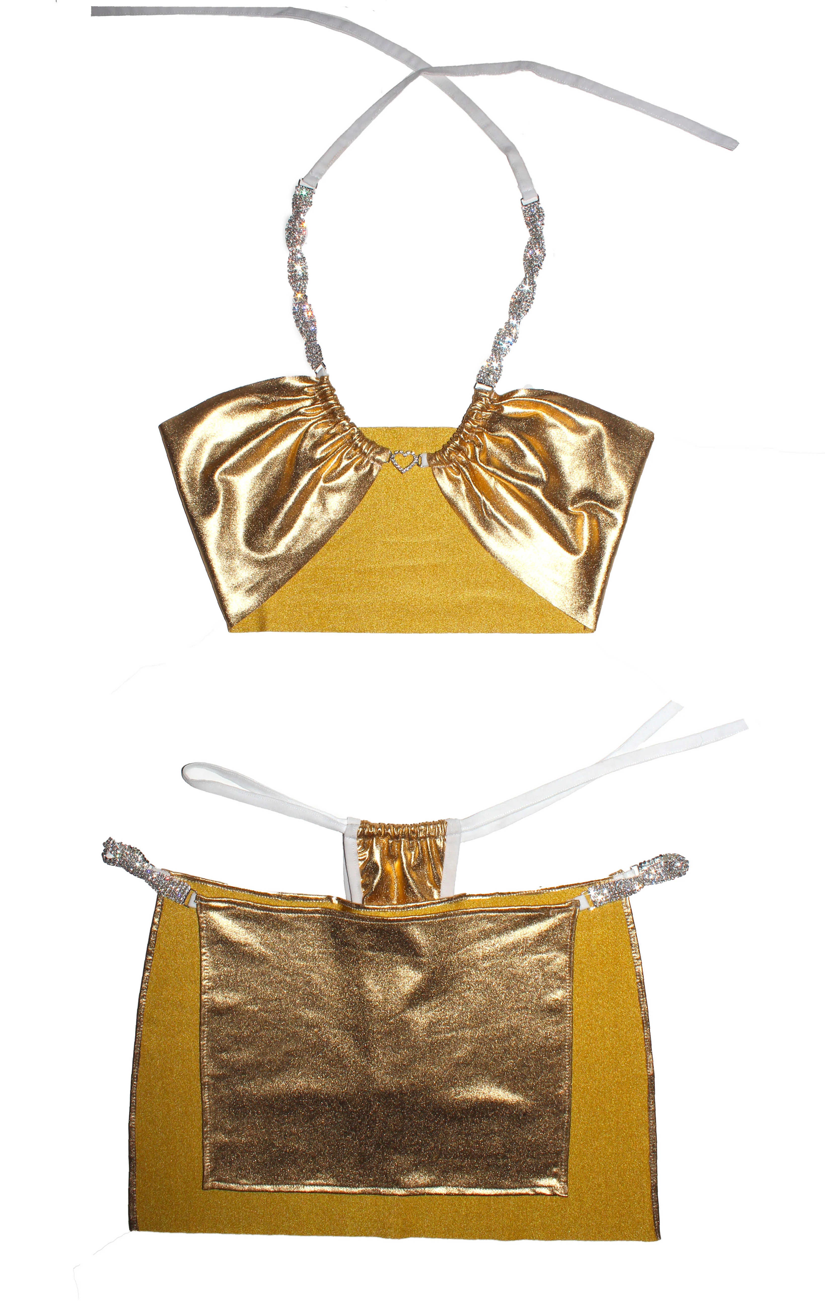 THE "GOLD MEMBER " MULTICO BIKINI SET
