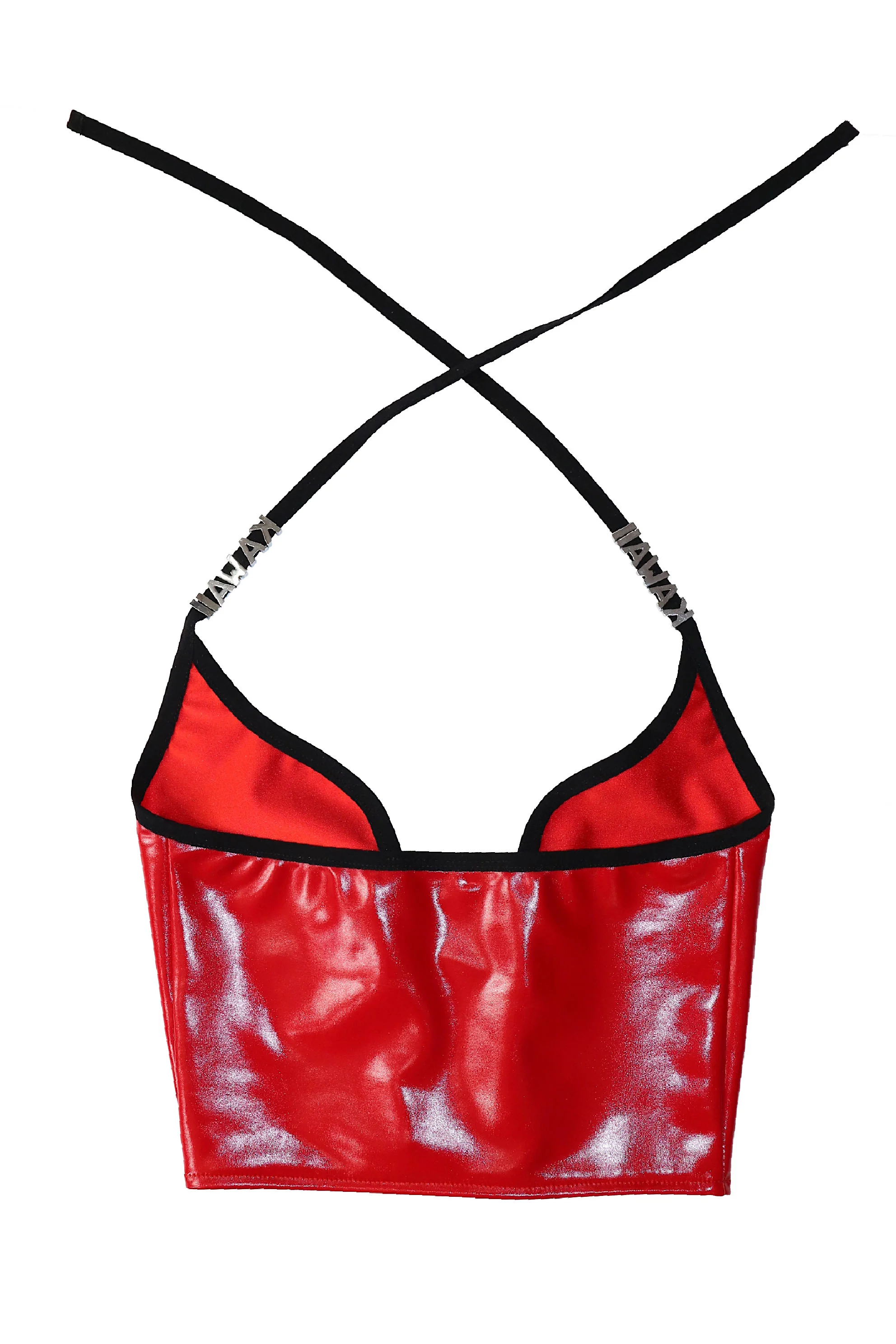 THE "INFERNO" LACES & CHAIN TOP - Image 4