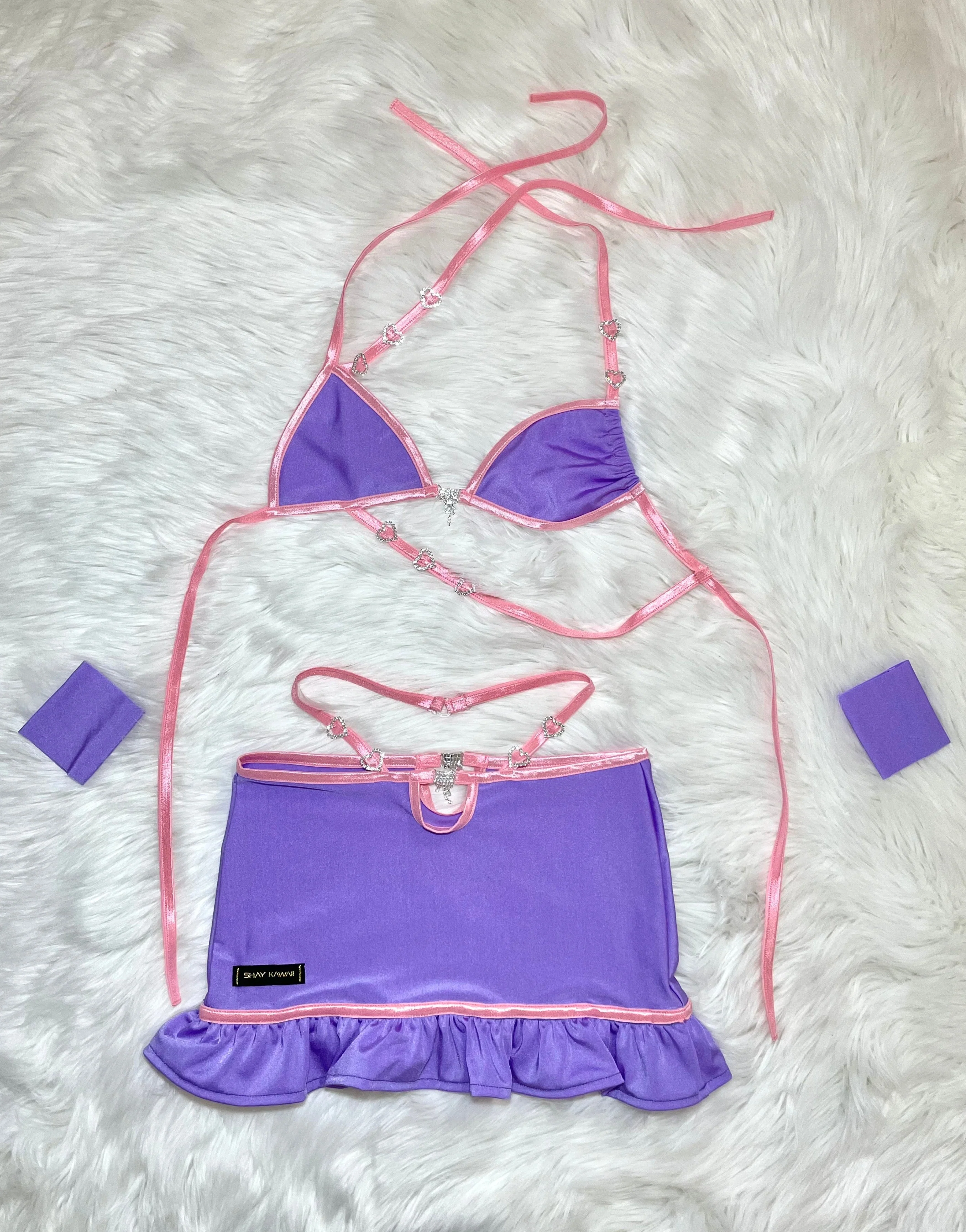 THE "MIDNIGHT GLOW" SKIRT SET - Image 2