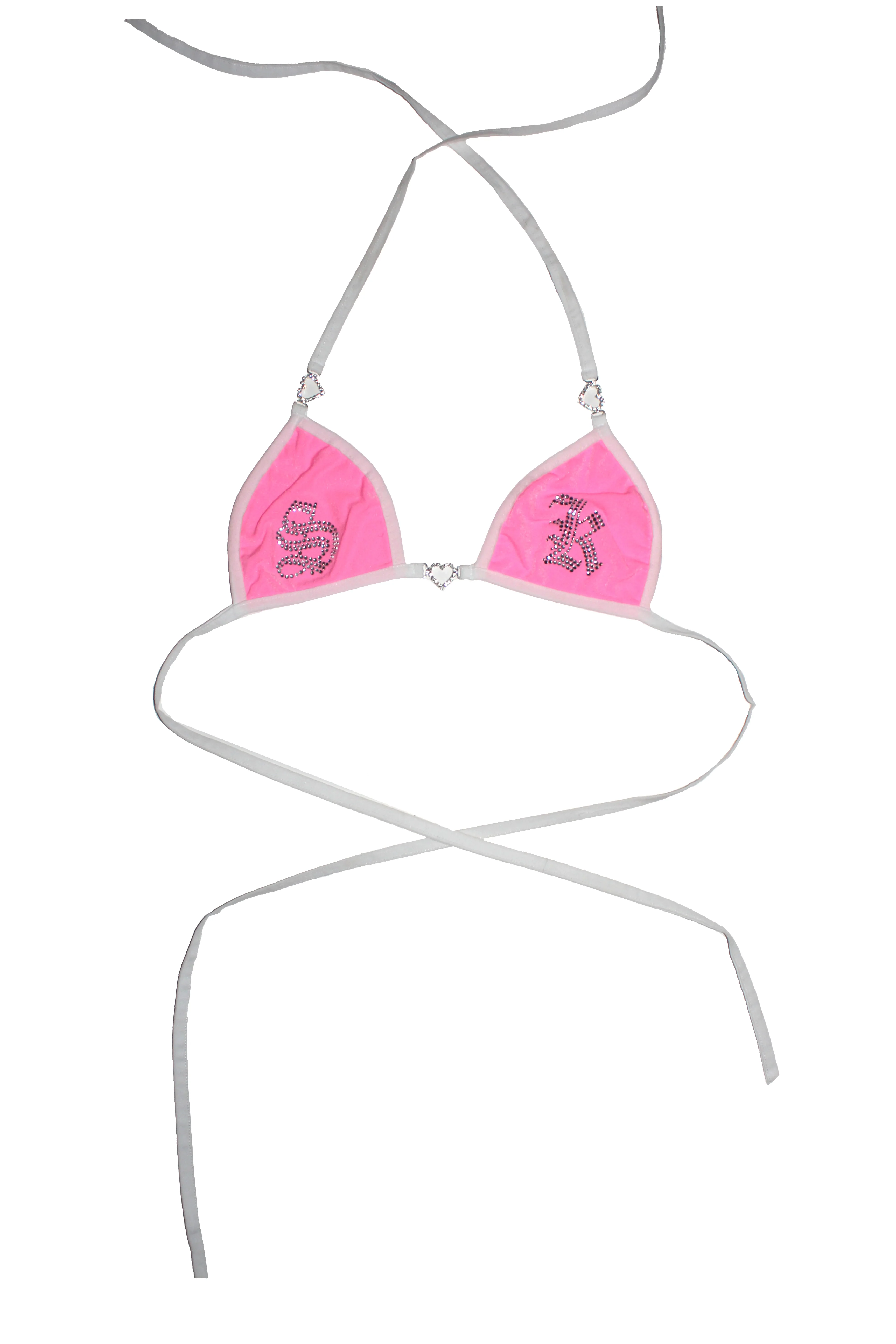 THE " NIKKI " RHINESTONE BRA