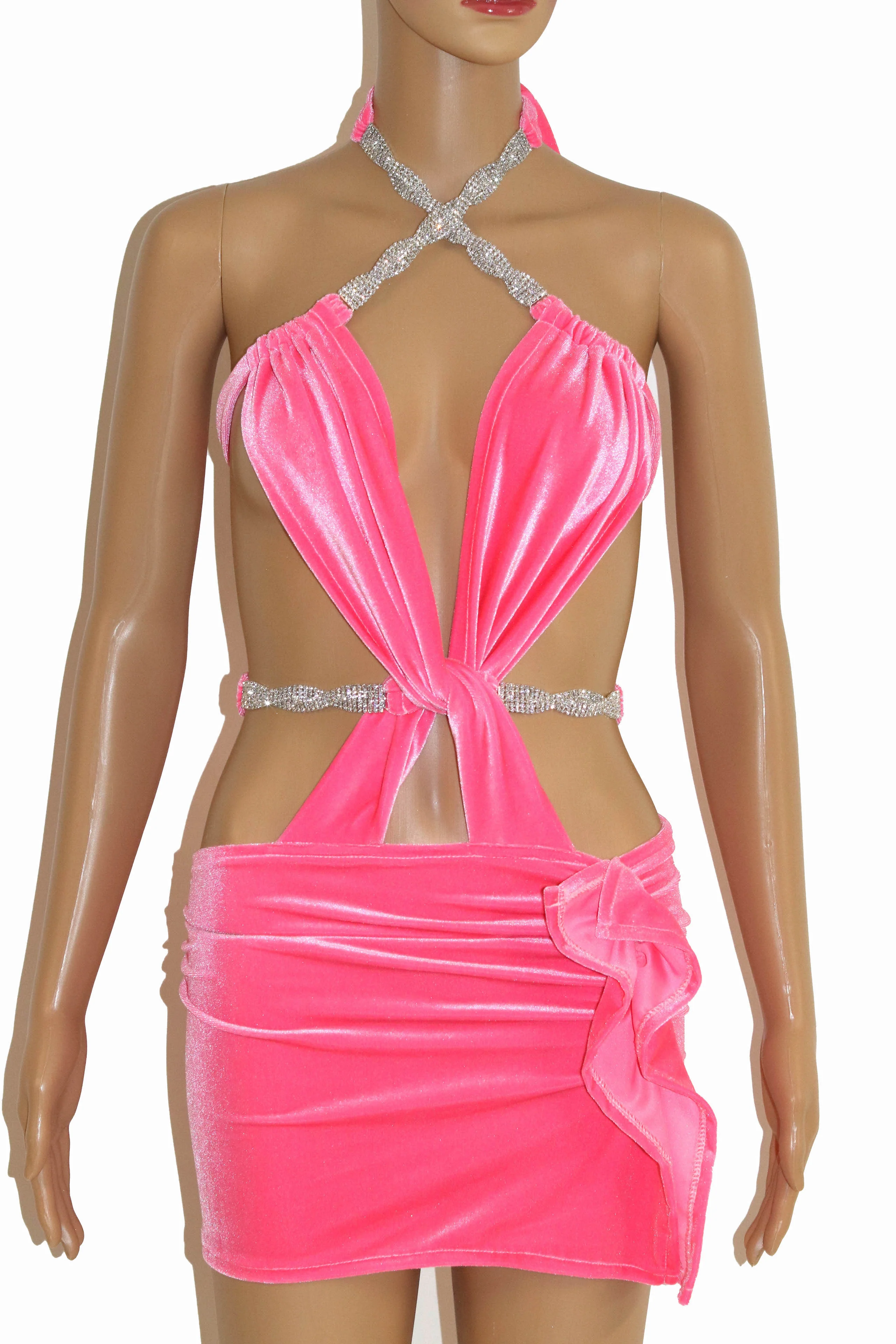 THE " VELVET QUEEN " DRESS - Image 2