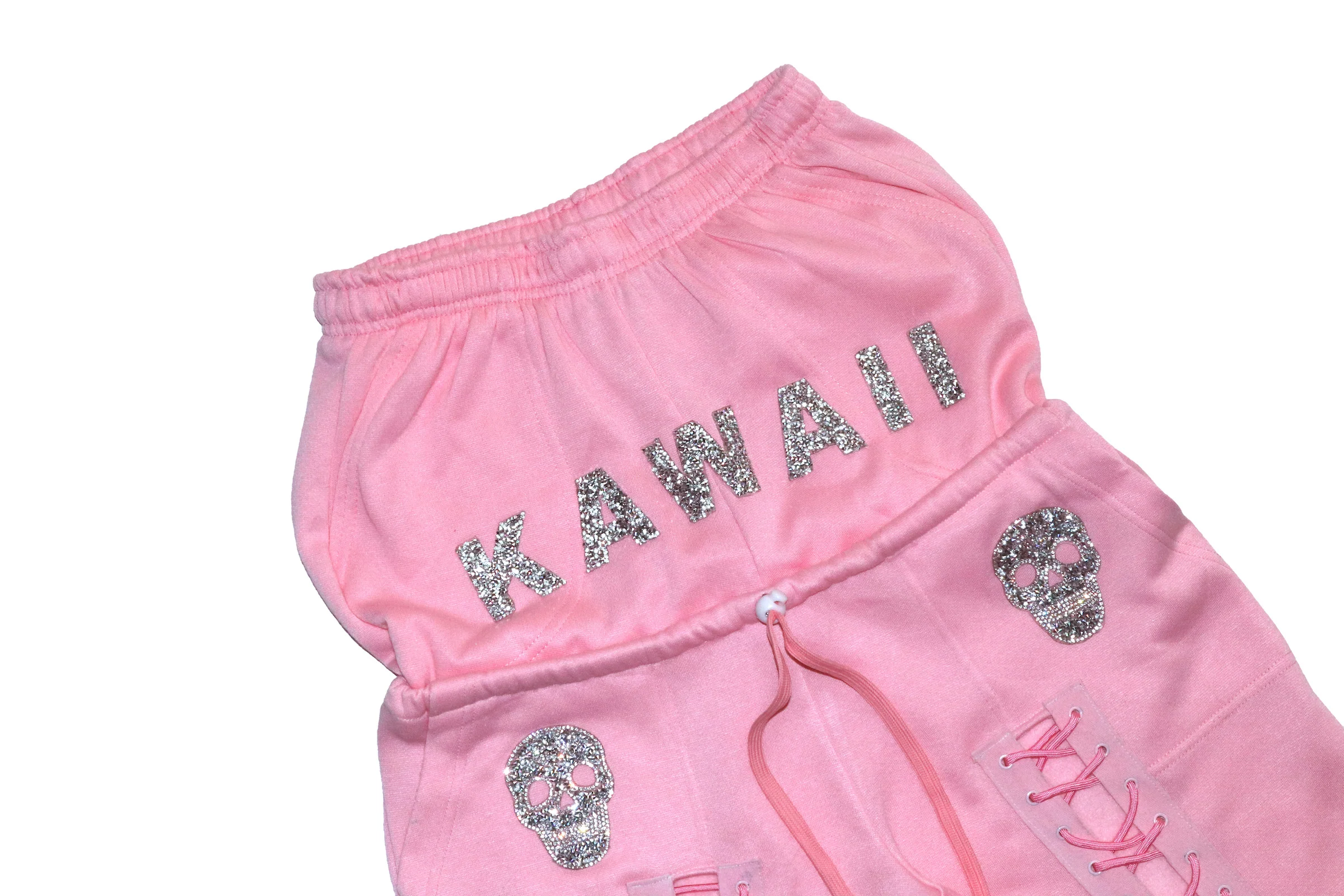 "TIE ME UP" DOUBLE WAIST JOGGERS - Image 6