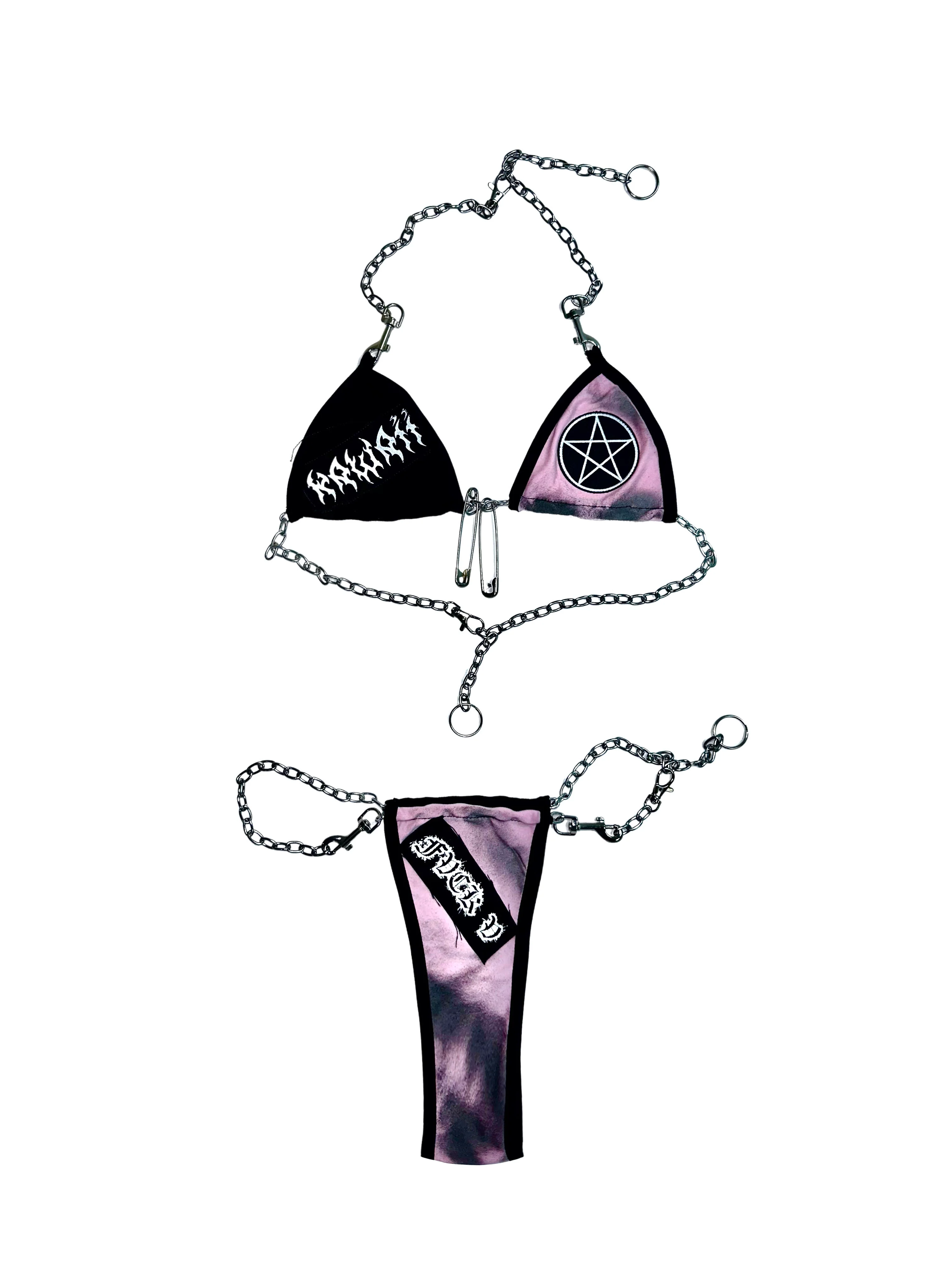 TWO TONE MAVERICK BIKINI (PENTAGRAM) - Image 3
