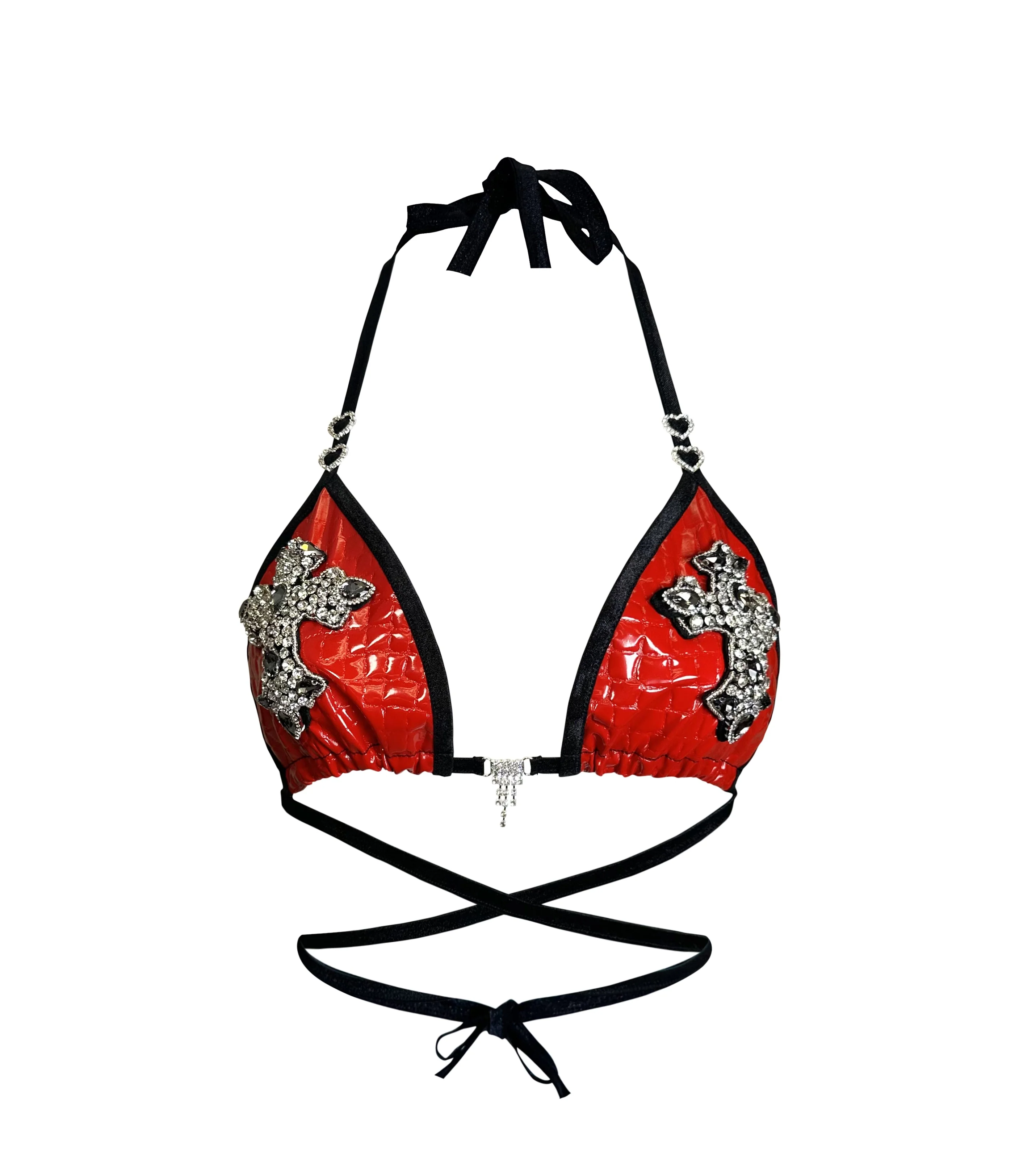 SINNER UNDERBUST SET RED - Image 3
